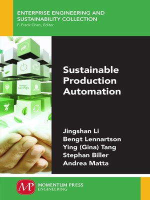 cover image of Sustainable Production Automation